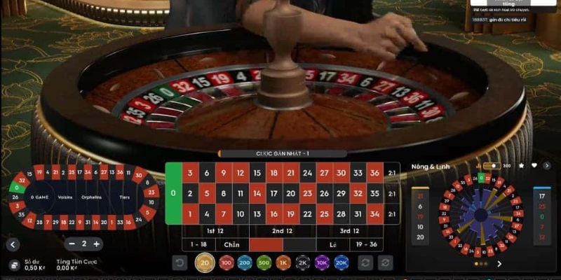 Các biến thể trong game Roulette phổ biến nhất